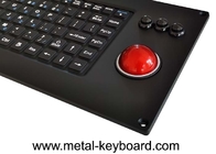 FN Numeric Industrial Silicone Keyboard Panel Logam Trackball Resin IP65