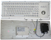 Keyboard Komputer Logam Kasar dengan 38 trackball untuk Kios Kontrol Industri