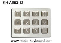 Stainless Steel Numerik Industri Keypad dalam 3 x 4 Matrix 12 Keys
