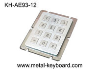 Keypad industri tahan air dengan Versi Desain 12 tombol Normal