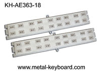 Customized 18 Keys Keyboard stainless steel untuk Door Access System