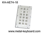 Vandal proof Metal Kiosk Keyboard untuk mesin kontrol swalayan