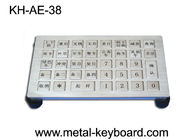 Water proof Metallic Industrial Keyboards IP65 Untuk sistem kontrol parkir