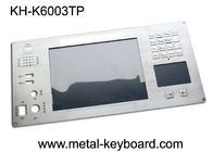 Keyboard Metal dengan Keypad Digital dan Touchpad untuk Instrumentasi Industri