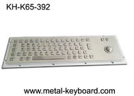 Keyboard Stainless Steel Industri Kasar 65 Tombol Tahan Air