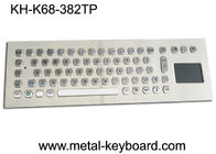 Proyeksi Rugged Progress Touchpad Keyboard Industrial Dengan Port USB Dan 70 Tombol