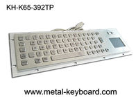 Air bukti Industri Keyboard dengan Touchpad, Panel Logam Mount Ip65 Keyboard