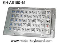 45 Tombol Perusak Laptop Panel Mount Keyboard Anti Vandal SS