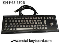 Keyboard Komputer Stainless Steel IP65 Win10 Dengan Laser Trackball