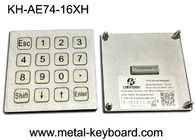 4x4 Layout Industrial PC Keyboard Matrix Port USB Untuk Kios Fuel Gas Station