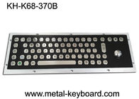 Keyboard Industri Hitam Disadur 30mA Dengan Trackball 25mm