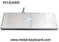 EX ibIIB T6 Keyboard Bahan Stainless Steel Kasar Dengan Trackball Mouse