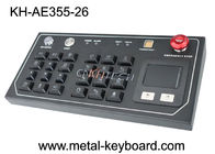 Tombol Plastik IP54 Panel Logam Keyboard Ruggedized