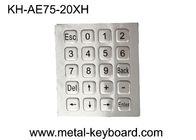 20 Tombol Matriks Vandal Proof Panel Mount Keypad