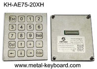 20 Tombol Matriks Vandal Proof Panel Mount Keypad