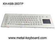 Panel Tahan Air Dipasang Keyboard SS 5VDC FCC Dengan Touchpad