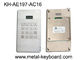 Dustproof Access Entry System stainless steel keypad with 16 Keys