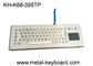 70 Keys Metal Industrial PC Keyboard with touchpad In USB Interface