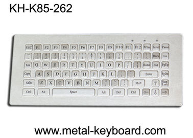 Keyboard Logam Industri Stainless Steel Tahan Air 85 Tombol Tanpa Mouse