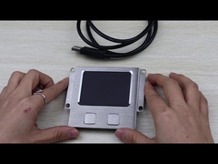 Panel Sentuh Industri Berperingkat IP65 Baja Tahan Karat Mount Panel