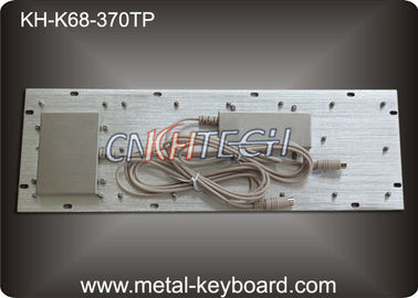 Keyboard Komputer Industri Logam Dengan 70 Tombol Keyboard Touchpad