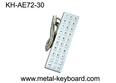 Panel logam dipasang Industrial Custom Mechanical Keyboards Untuk Tambang Info - Kiosk