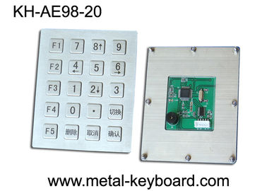 20 Keys Stainless Steel Industrial Keyboard with USB or PS/2 interface