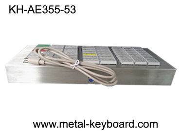 53 Colorful Resin Buttons Keyboard Ruggedized Logam Rusak tahan dan tahan debu