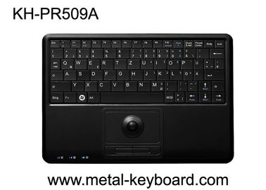Keyboard Kios / Keyboard Kompak Plastik dengan trackball Dalam Tata Letak Bahasa Inggris AS