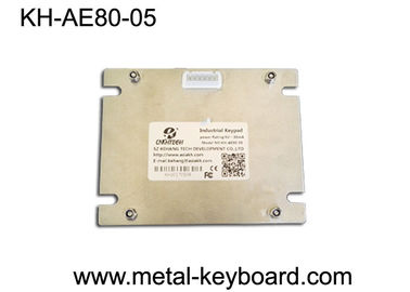 Customizedable Stainless Steel Keypad 5 Tombol Untuk Kawasan Konsol Industri