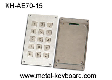 Keyboard Panel Gunung Logam dengan Anti-Vandalisme, keyboard mekanis tahan air