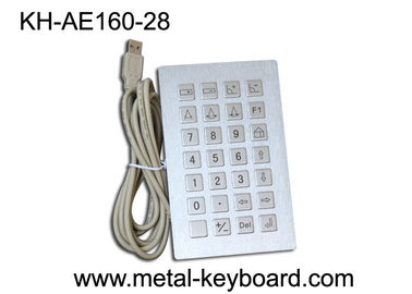 Keyboard Kios Stainless Stainless anti korosif Kuat dengan debu - bukti