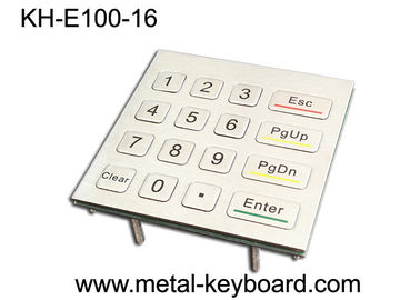 16 Tombol 4X4 Matrix Logam Keypad Laser Terukir Karakter Untuk Sistem Kontrol Akses