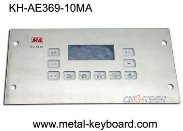 Vandal Resistant Keyboard Ruggedized IP65 Air Proof Top Panel Mounting Method