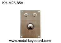 Tahan air 25mm Mount Stainless Steel Trackball Mouse
