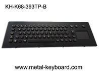 Keyboard Komputer FCC Stainless Steel 5VDC Dengan Mouse Touchpad