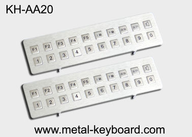 Kios Keyboard Stainless steel Vandal - bukti, keyboard ruggedized umur panjang
